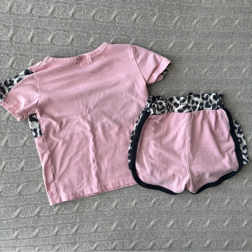 Carter’s 8pc Baby Girl Play Condition Outfit Bundle, 18 Months